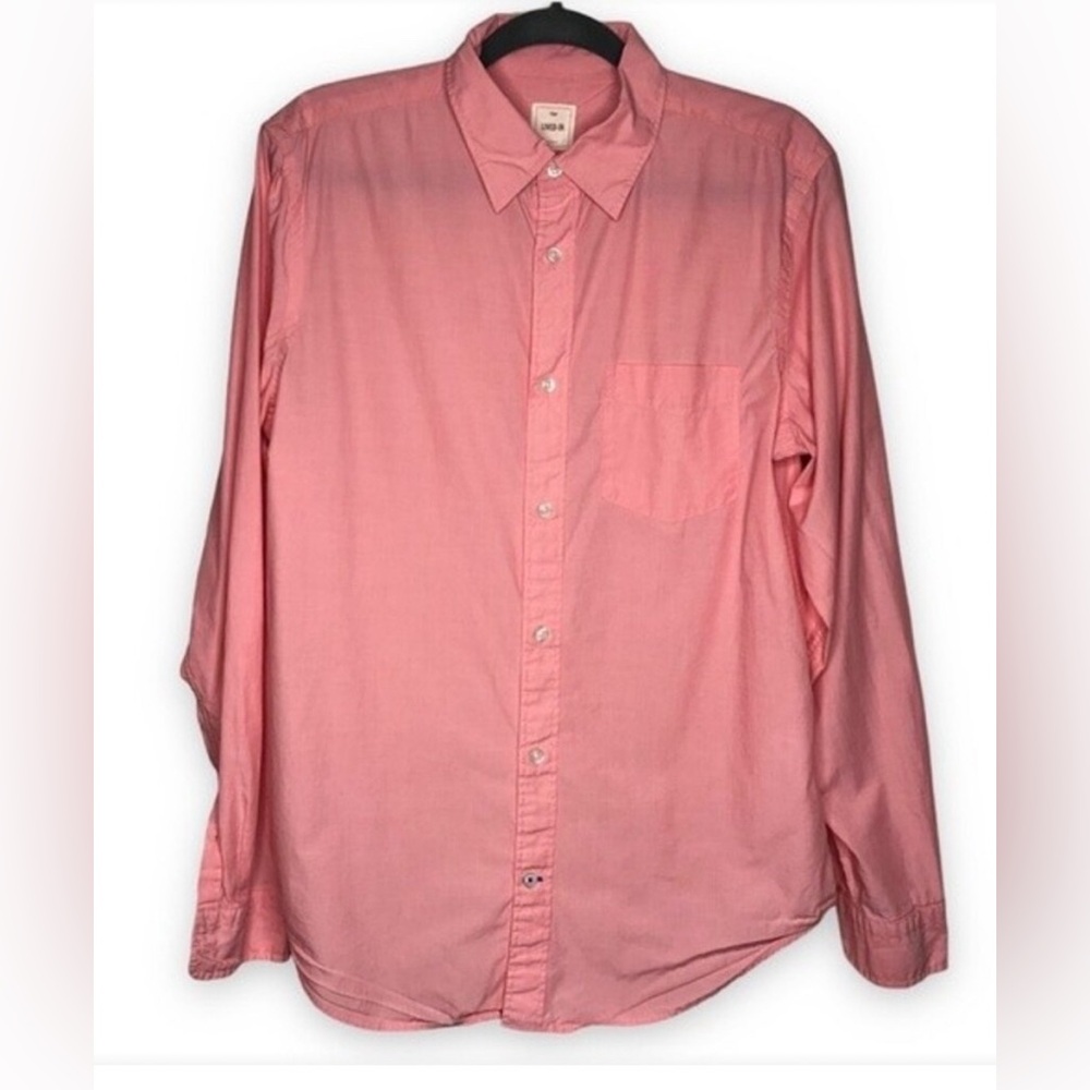 Gap Lived In Cotton Button Down Shirt, size L